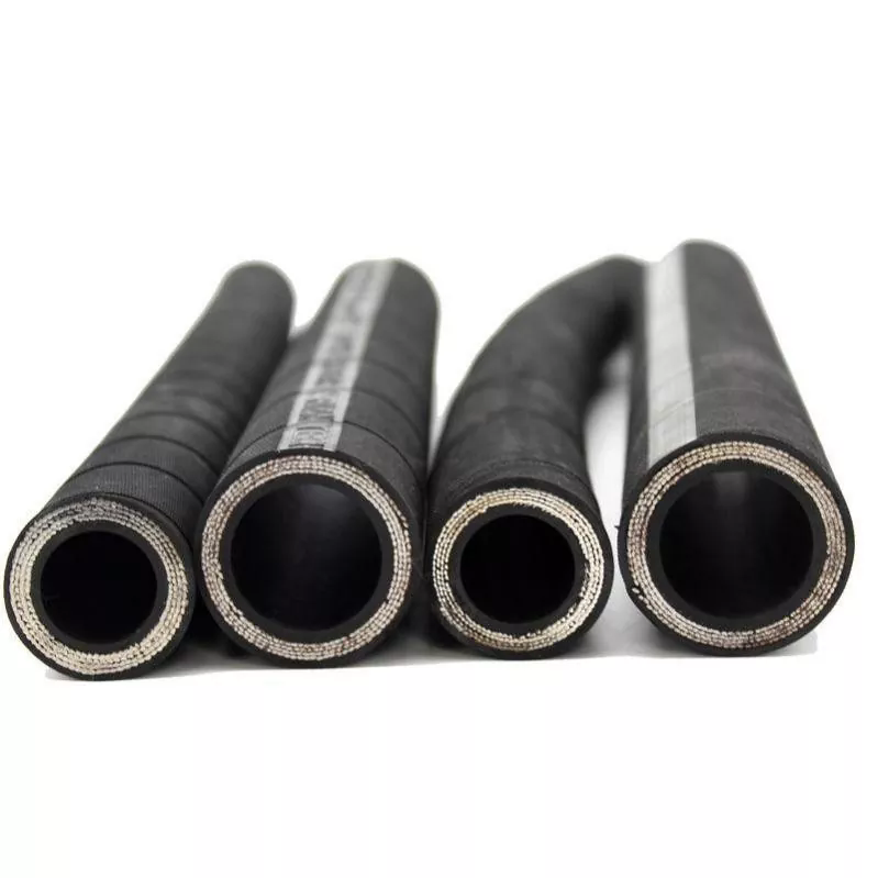 How Does Steel Wire Braided Rubber Hose Improve Industrial Fluid Transfer Performance?