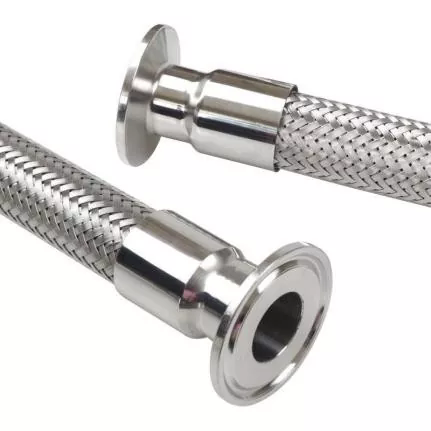 How Does a Braided Metal Hose Improve Industrial Fluid Transfer Performance?
